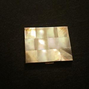 Vintage Mother of Pearl Compact
